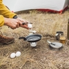 Lixada Mini-cuisinière à alcool en alliage d