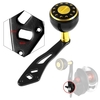 Lixada Moulinet De Pêche Baitcasting Moulinet De Pêche Poignée Tambour Pêche À La Peau Moulinet Gauche Droite Puissance Moulinet De Métal Poignée Grand Bouton Moulinet De Pêche Accessoire