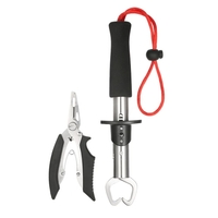 Lixada Multifunctional Fishing Lure Pliers Acier inoxydable Fish Lip Gripper Grip Set Fishing Tackle Tool Fish Catch Equipment