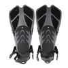 Lixada Palmes de Nage Flottant Formation Nageoires Palmes avec Talon Réglable pour Natation Plongée Plongée sous marine Sports Nautiques