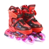 Lixada patins à roues alignées réglables avec roues lumineuses patins patins d
