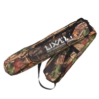 Lixada Pêche Sac double couche de grande capacité canne à pêche Tackle Bag 120 / 150cm