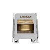 Lixada Portable en acier inoxydable léger pliant Poêle à bois Poêle de poche Camping Cuisine de plein air de pique-nique Backpacking Poêle avec Backup alcool Burner