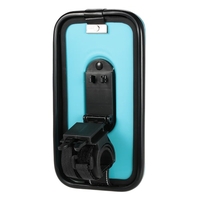 Lixada Rainproof Moto Vélo Bicycle Handlebar Mount Holder Étui pour 5, 5 "Téléphones Portables