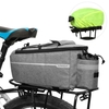 Lixada Sac isotherme de coffre isolé avec housse de pluie Étanche Vélo Vélo Porte-bagages arrière Rangement Sac à bagages Réfléchissant VTT Sacoche de vélo Sac à bandoulière