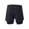 Lixada Shorts de course 2-en-1 pour homme Séchage rapide Respirant Entraînement actif Exercice Jogging Cuissard avec doublure plus longue