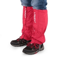 Lixada une paire de guêtres Outdoor unisexe Zippered fermeture usure et résistant à l