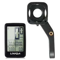 LIXADA USB Rechargeable sans fil vélo ordinateur vélo compteur de vitesse avec support de montage