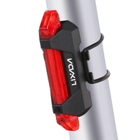 LIXADA USB Rechargeable vélo lumière vélo feu arrière étanche cyclisme arrière arrière lumière queue arrière sécurité avertissement lampe