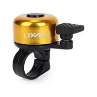 LIXADA vélo cloche alliage montagne route vélo klaxon alarme sonore pour sécurité cyclisme guidon métal cloche vélo corne vélo accessoires