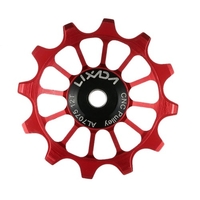 Lixada vélo dérailleur arrière poulie 12 T vtt vélo de route dérailleur arrière poulie roulement à rouleaux Jockey roue vélo pièces