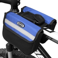 Lixada Vélo Vélo Top Tube Sac Montagne Vélo Avant Cadre Double Sacoche Sac Pack