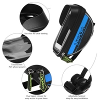 Lixada Vélo Vélo Vélo Sac Tube Top Tube Guidon Sac Écran Tactile Téléphone Portable Support Titulaire VTT Route Vélo Vélo Cadre Avant Sac