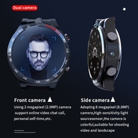 LOKMAT APPLLP 4 Montre intelligente à écran tactile TFT de 1, 6 pouces,  carte nano SIM,  appel indépendant 4G