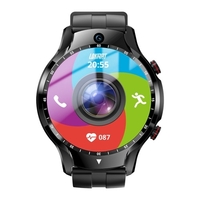 LOKMAT APPLLP 5 Montre intelligente 1, 6 pouces 400x400px Écran tactile complet 4 Go + 128 Go Réseau 4G