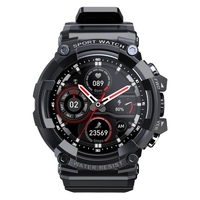 LOKMAT ATTACK 3 Montre de sport intelligente à écran tactile TFT de 1, 28 pouces