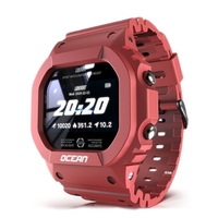 LOKMAT Écran tactile TFT OGS de 1, 14 pouces Montre de sport multifonction Smart Watch