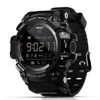 LOKMAT MK16 montre intelligente armée militaire robuste hommes femmes montre
