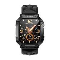 LOKMAT OCEAN PRO Bracelet Smart Montre de sport TFT LED FullTouch de 1, 85 pouces