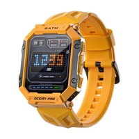 LOKMAT OCEAN PRO Bracelet Smart Montre de sport TFT LED FullTouch de 1, 85 pouces