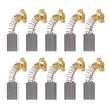 Lot de 10 mini balais de moteur en carbone noir avec ressort de 25 mm et noyau en cuivre pour outil rotatif de moteurs de perceuse électrique générique (paquet 1 : 203A ,  18 x 17 x 7 mm).