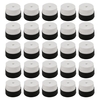 Lot de 10 poignées de raquette de tennis Poignées de raquette de badminton antidérapantes Bande anti-transpiration anti-vibration