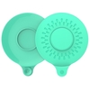 Lot de 2 bouchons de baignoire Bouchon de vidange de baignoire recyclable en silicone