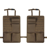 Lot de 2 sacs de rangement pour siège arrière de voiture