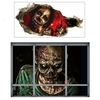 Lot de 2 stickers muraux Halloween Stickers muraux 3D