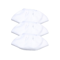 Lot de 3 pièces de rechange pour tissu éponge Karcher SC2 / SC3 / SC4 / SC5 accessoires de couverture de buse de chiffon
