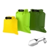 Lot de 3 sacs étanches 3L + 5L + 8L Outdoor sacs étanches ultralégers avec truelle à main pour camping randonnée voyage