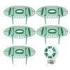Lot de 5 supports de fraises avec attache torsadée (20 m) pour plantes de fraises,  supports de culture de légumes,  cadres de culture