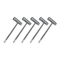 Lot de 5 tournevis et clé pour scie à chaîne Scrench