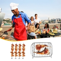 Lot de 6 accessoires antiadhésifs pour friteuse à air de 20, 3 cm