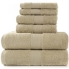 Lot de 6 serviettes 100% coton Ensembles de serviettes de bain de luxe