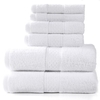 Lot de 6 serviettes 100% coton Ensembles de serviettes de bain de luxe