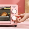 LOTOR four électrique 10L ustensiles de cuisson ménagers avec plateau de cuisson 800W chauffage rapide / contrôle de température haute précision / minuterie 60 min four électrique boulangerie K11 220V