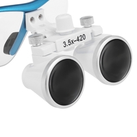 Loupes Binoculaires Dentaires 3.5X 420mm Loupe Dentaire Optique Verre Dentistes Loupes Chirurgicales