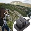 LP-E6/E6N Batterie & Chargeur Kit 2pcs 7.4V 2650mAh Batterie + 1pc LED2-LPE6 Chargeur de Batterie pour Appareil Photo Double Canal Port USB Écran LCD Remplacement pour Canon EOS 5D Mark II/III/IV 6D 7D 60D 70D 80D