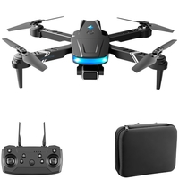 LS-878 4K Caméra Wifi FPV Drone Mini Jouet Quadricoptère Pliant avec Contrôle de Capteur de Gravité Mode Sans Tête Geste Photo Vidéo Fonction avec Sac de Rangement