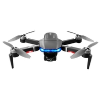 LSRC S7S GPS 5G Wifi FPV 4K RC caméra Drone 3 axes cardan moteur sans brosse quadrirotor avec sac de rangement