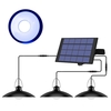 Luminaire suspendu à énergie solaire avec panneau réglable Capteur d