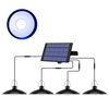 Luminaire suspendu à énergie solaire avec panneau réglable Capteur d
