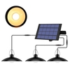 Luminaire suspendu à énergie solaire avec panneau réglable Capteur d