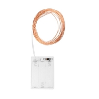 Lumière à cordes de Led 10M/32.8pi avec 100 LED Cuivre