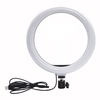 Lumière circulaire de bureau selfie lopicca lumière circulaire 10 pouces 26 lumière de remplissage en direct 10 pouces / 26CM arc + PTZ