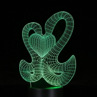 Lumière colorée créative de nuit de Tableau d