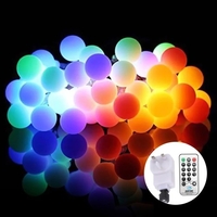 Lumière de chaîne de globe de Tomshine 13M/42.7Ft 3.6W 100LED avec la télécommande