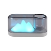 Lumière de nuit colorée en forme de lumière LED en forme de montagne