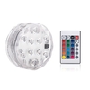 Lumière de plongée télécommandée colorée étanche bouton sous-marin lumière d
